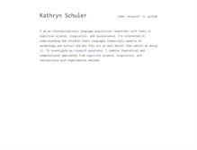 Tablet Screenshot of kathrynschuler.com